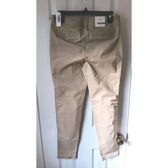 Old Navy Skinny Khaki Pants Womens Size 4 With Tags - Picture 2 of 8